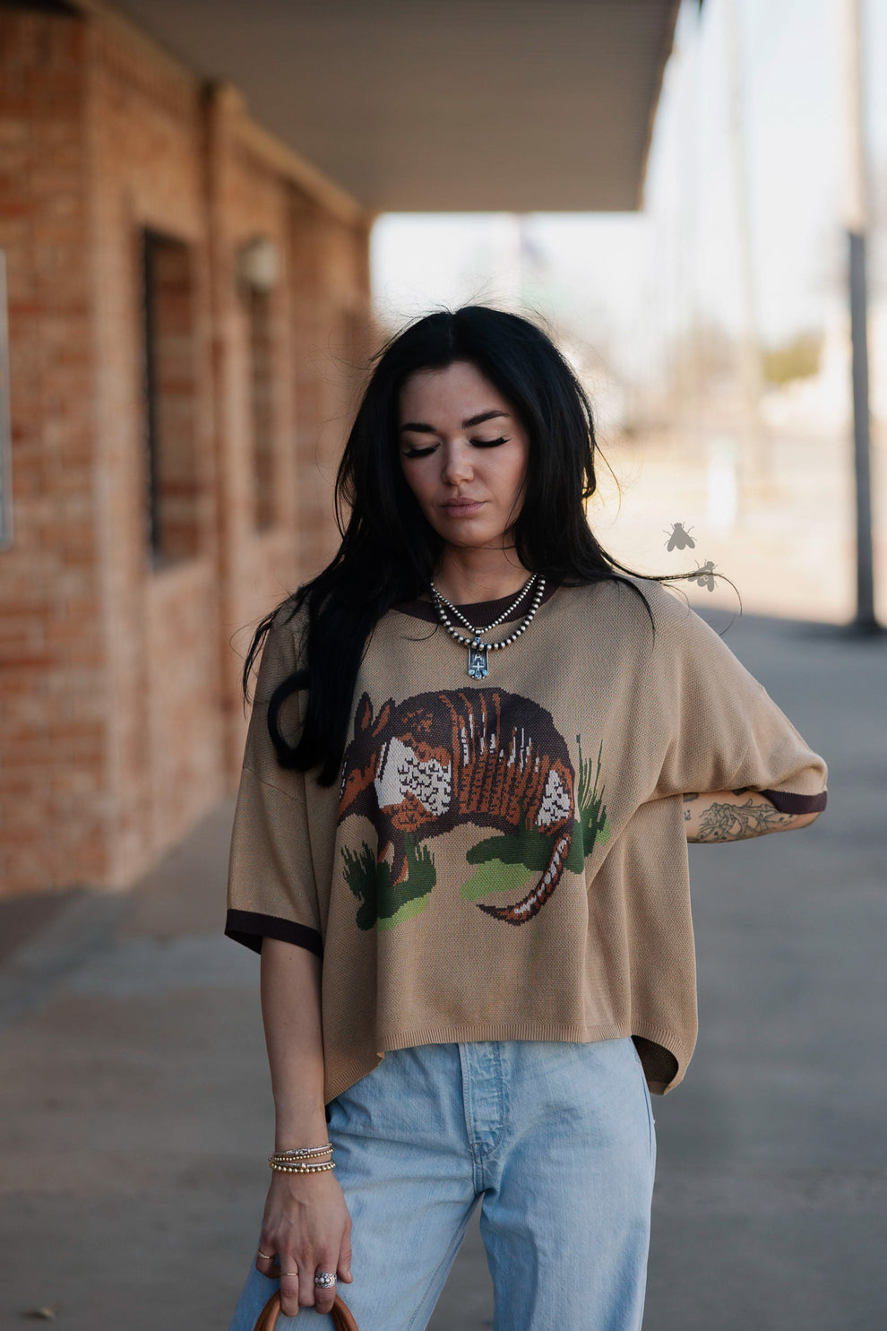 Dusty Dillo Top