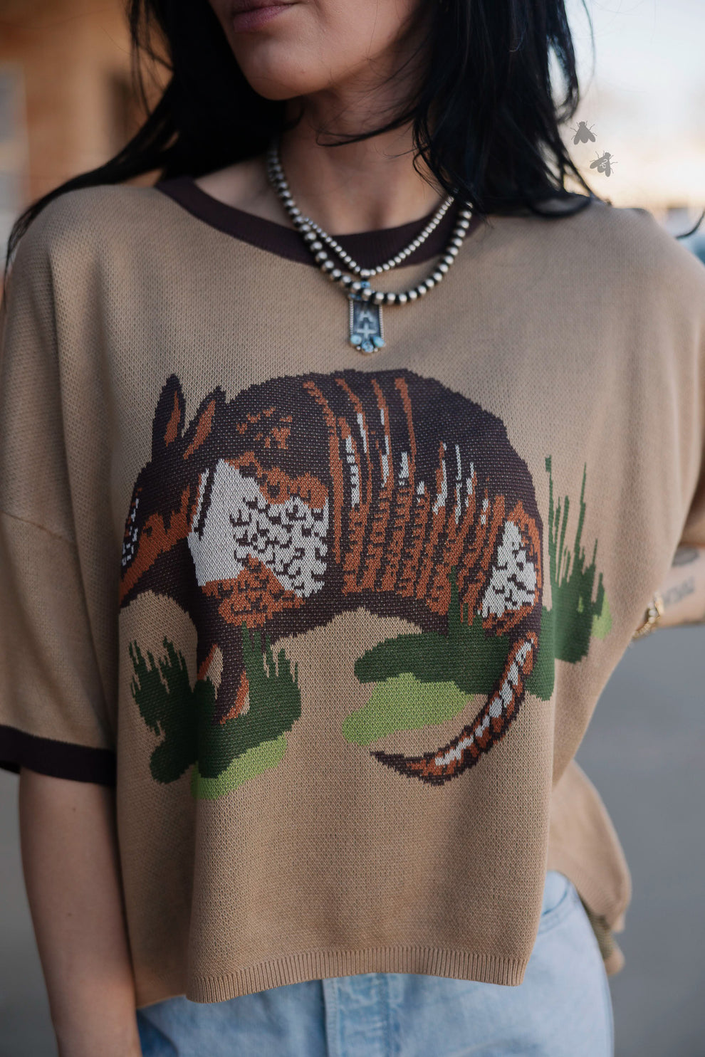 Dusty Dillo Top