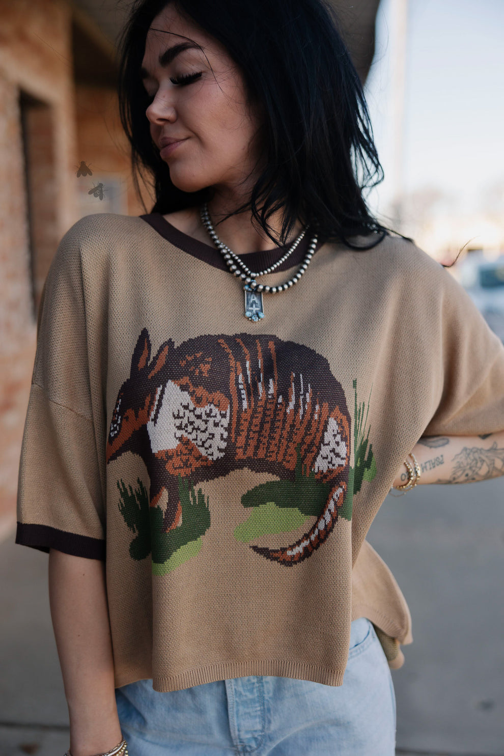 Dusty Dillo Top