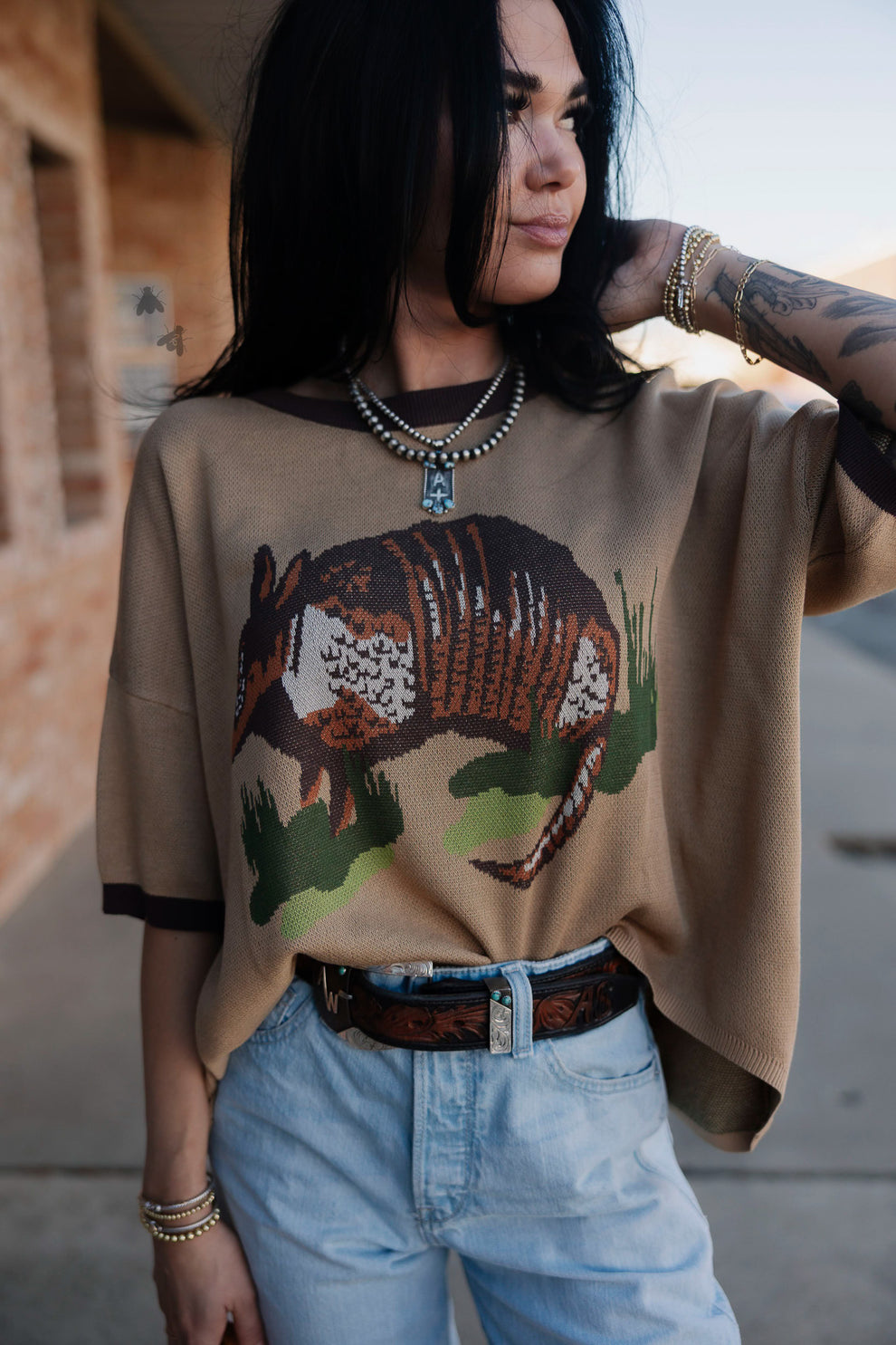 Dusty Dillo Top