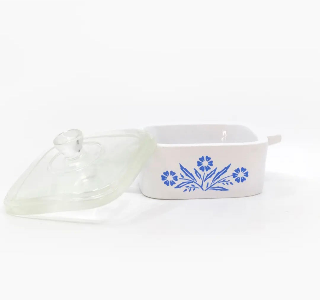 Blue Cornflower Ceramic Trinket Dish