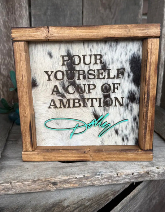 Dolly - Cowhide Sign