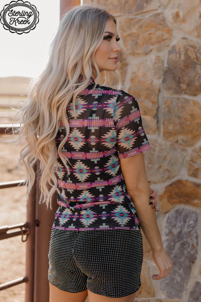 Cheyenne Mesh Top