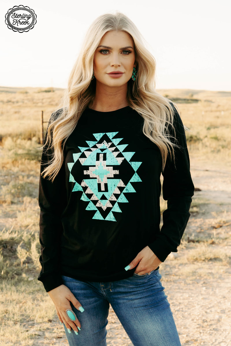 Icy Aztec Tee