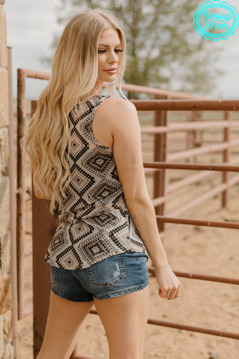 Prairie Lake Mesh Tank Top