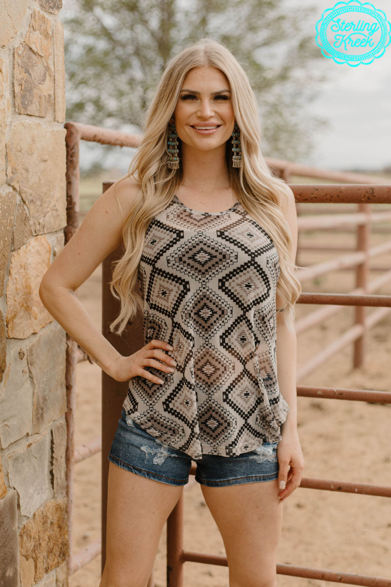 Prairie Lake Mesh Tank Top